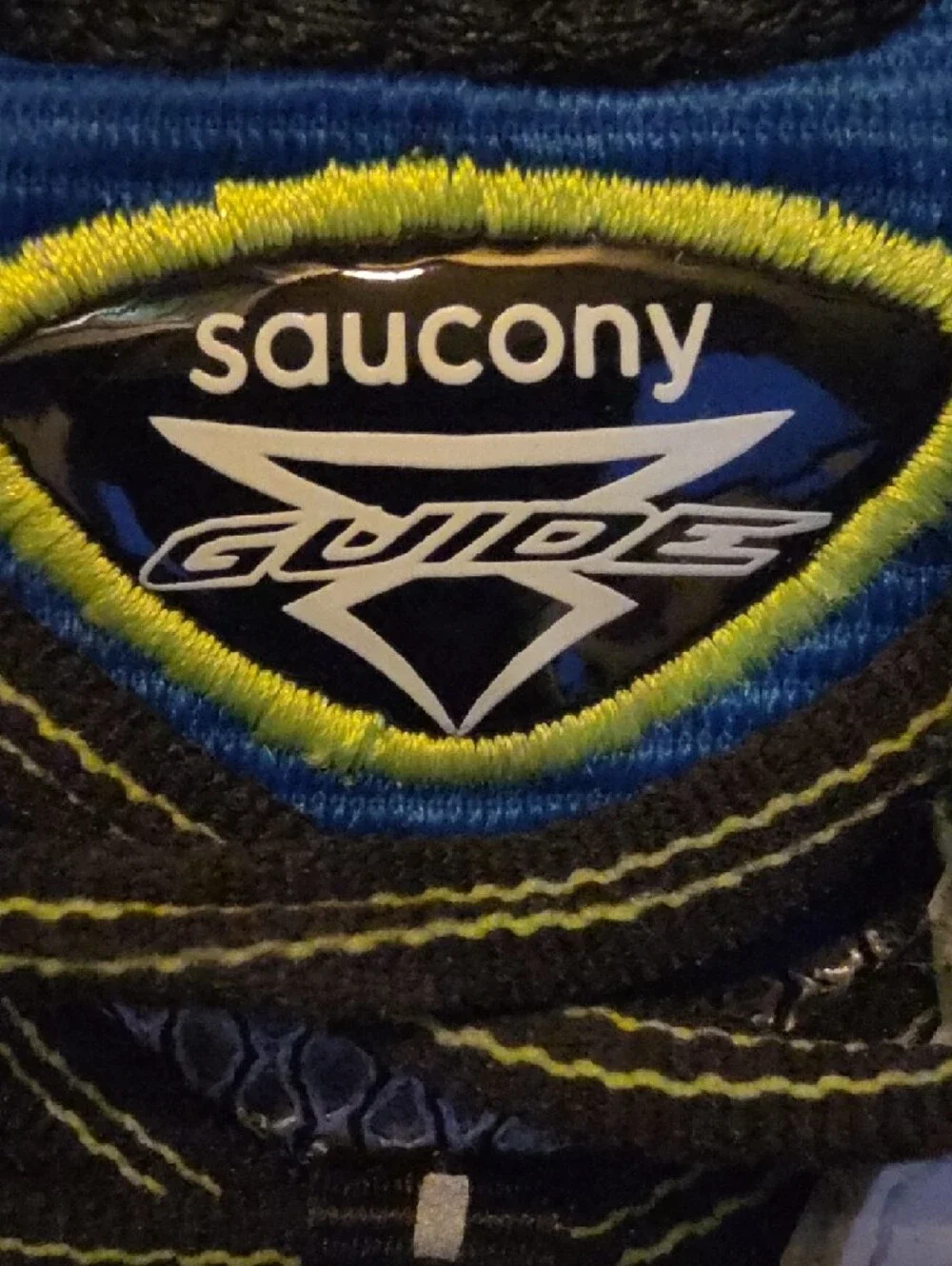 Saucony Power Grid Guide Men's White/Blue Running Sneakers - Size 11